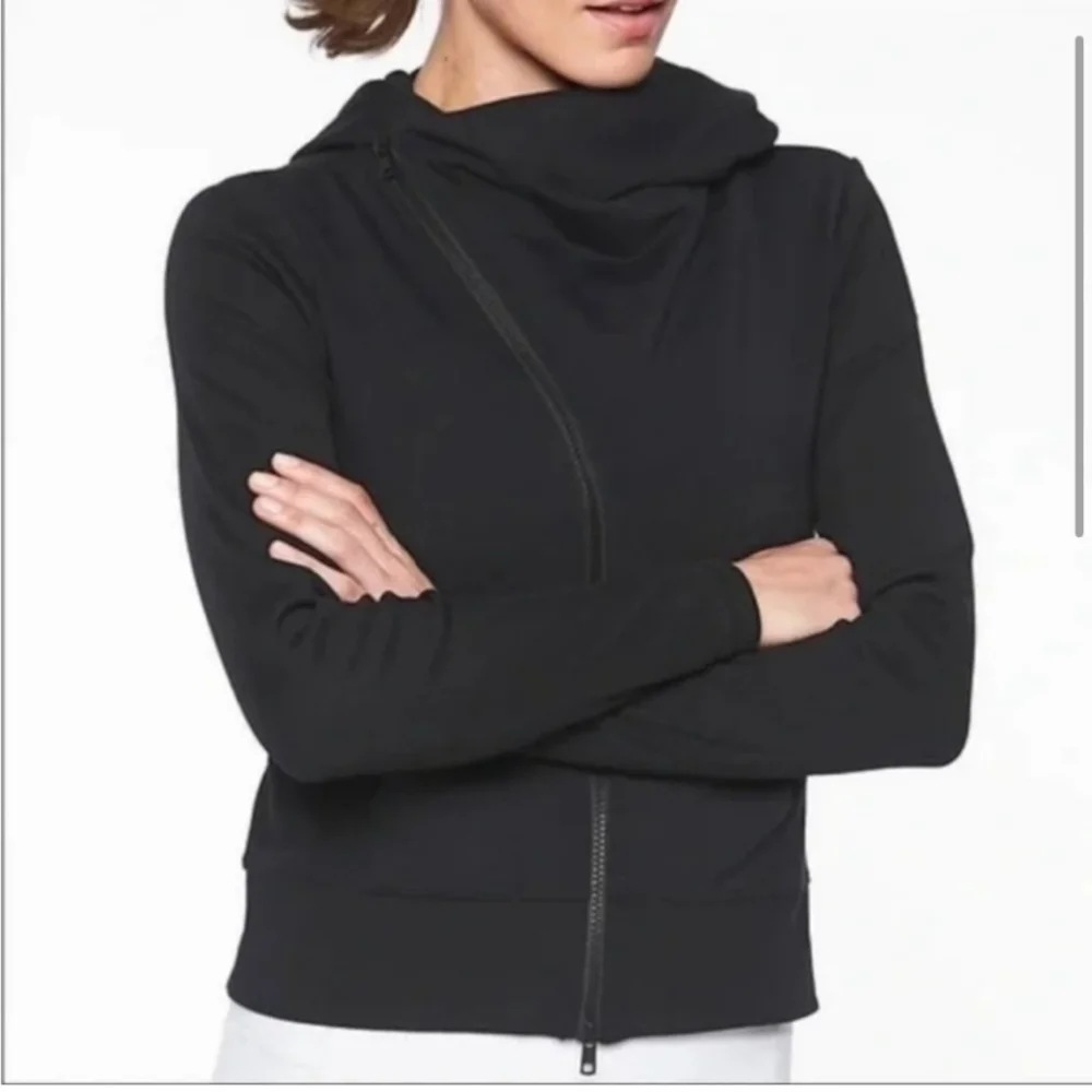 Athleta Women's Malabar Hoodie Black Size Sm‎
